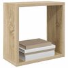 vidaXL W&uuml;rfelregale 2 Stk. Sonoma-Eiche 30x15x30 cm