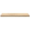 vidaXL Treppenstufen 12 Stk. Unbehandelt 80x25x2 cm Massivholz Eiche