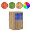 vidaXL LED-Sideboard Artisan-Eiche 41 x 37 x 67 cm Holzwerkstoff