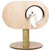 Jack and Vanilla Kratzbaum in Kokon-Design Molly 48x48x62 cm Braun