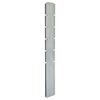 vidaXL Zaunpfosten 30 Stk. Silbern 160 cm Verzinkter Stahl