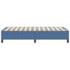 vidaXL Boxspringbett Blau 100 x 200 cm Samt