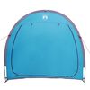 vidaXL Fahrradgarage mit Dach mit Speicher Blau 210 x 90 x 174 cm