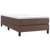 vidaXL Boxspringbettgestell Braun 80x200 cm Kunstleder