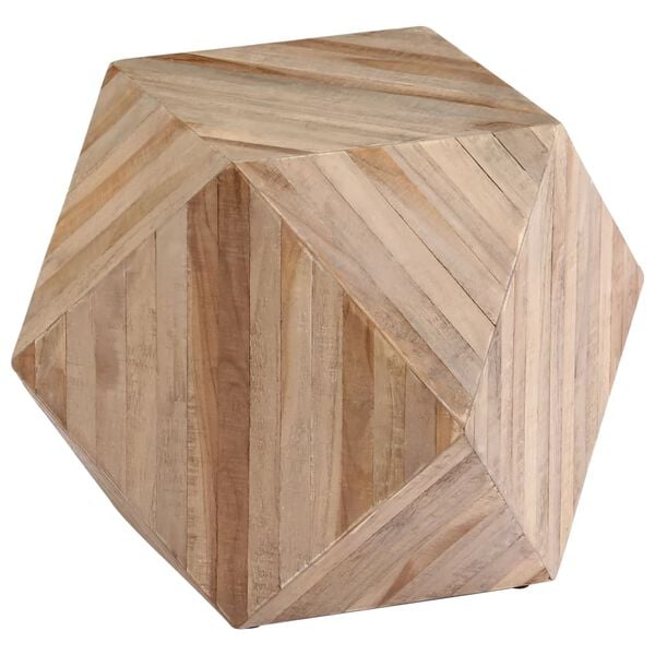 vidaXL Beistelltisch Recyceltes Teakholz 40 x 40 x 40 cm