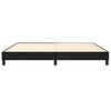 vidaXL Boxspringbettgestell Schwarz 200x200 cm Samt