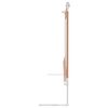 vidaXL Kleinkind-Bettschutzgitter Taupe 200x25 cm Stoff