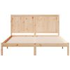vidaXL Massivholzbett Extra Lang ohne Matratze 140x210 cm