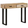 vidaXL Konsolentisch 100x30x75 cm Massivholz Mango