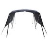 vidaXL 4-Bow Bimini-Top mit Seitenteilen 243x(185-198)x137 cm
