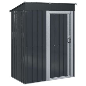 vidaXL Gartenh&uuml;tten Anthrazit 137 x 81 x 180 cm Metall