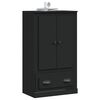 vidaXL Highboard Schwarz 60x35,5x103,5 cm Holzwerkstoff