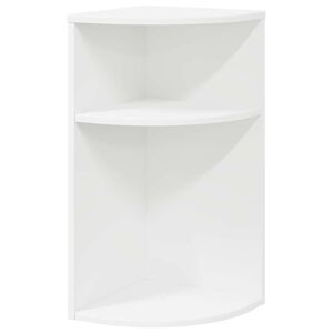 vidaXL Beistelltisch 29,5 x 29,5 x 60 cm Holzwerkstoff Wei&szlig;