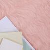 vidaXL Kunstschaffell Teppich Tafalla Rosa 80 x 120 cm Polyester