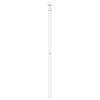 vidaXL Ersatz-Kopfteil Metall Wei&szlig; 180 cm