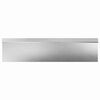 vidaXL Schneckenzaun 16 pcs Silber 100 x 3,5 x 25 cm Edelstahl