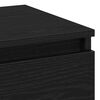 vidaXL Nachttisch Schwarz Eichen-Optik 45 x 35 x 44 cm Holzwerkstoff