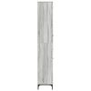 vidaXL Badezimmerschrank mit Speicher Graues Sonoma 31,5 x 33 x 190 cm