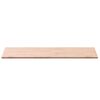 vidaXL Waschtischplatte 100x60x1,5 cm Massivholz Buche