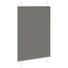 vidaXL Plissee Anthrazit 90x100 cm Stoffbreite 89,4 cm Polyester
