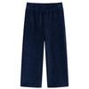 vidaXL Kinderhose Cord Marineblau 92