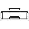 vidaXL Couchtisch Schwarz 102x60x45 cm Holzwerkstoff