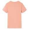 Kinder-T-Shirt Hellorange 116