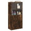 vidaXL Highboard mit T&uuml;ren R&auml;uchereiche 68x37x142 cm Holzwerkstoff