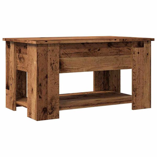 vidaXL Couchtisch Altholz-Optik 79x49x41 cm Holzwerkstoff
