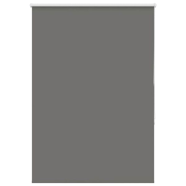 vidaXL Verdunkelungsrollo Grau 110x130cm Stoffbreite 105,7cm Polyester