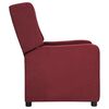vidaXL Relaxsessel Weinrot Stoff