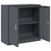 vidaXL Aufbewahrungsschrank Anthrazit 90 x 40 x 90 cm Stahl