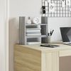 vidaXL Schreibtisch-Organizer Grau Sonoma 38,5x17x39 cm Holzwerkstoff