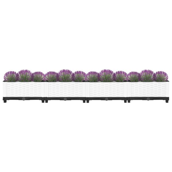 vidaXL Hochbeet 160x40x23 cm Polypropylen