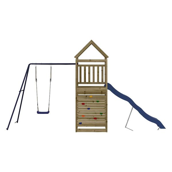 vidaXL Spielturm Impr&auml;gniertes Kiefernholz
