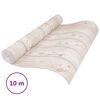 vidaXL Vliestapete 3D Holzoptik Grau 10x0,53 m