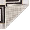 vidaXL Teppich Waschbar 80x150 cm Hellbeige Rutschfest