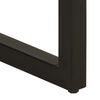 vidaXL Esstisch 110x50x76 cm Massivholz Mango