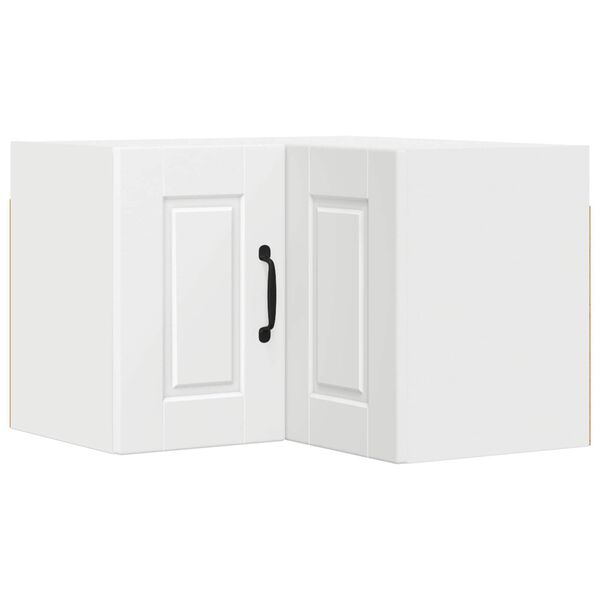 vidaXL K&uuml;chenschrank mit Regal Wei&szlig; 57 x 57 x 40 cm Holzwerkstoff
