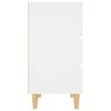 vidaXL Sideboard Weiß 60x35x69 cm Holzwerkstoff