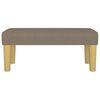 vidaXL Sitzbank Taupe 70x30x30 cm Stoff