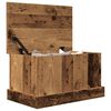 vidaXL Truhe Altholz-Optik 30x50x28 cm Holzwerkstoff