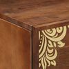 vidaXL Nachttisch Honigbraun 50 x 33 x 62 cm Massivholz Mango