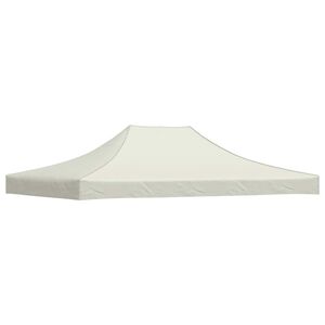 vidaXL Partyzelt-Dach 4x3 m Creme 270 g/m&sup2;