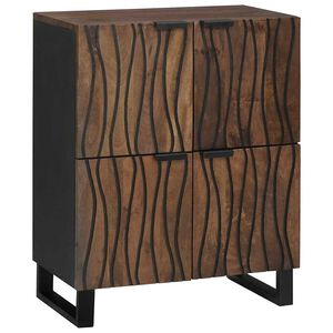 vidaXL Medienlagerungsschr&auml;nke & Regale Braun 60 x 33.5 x 75 cm