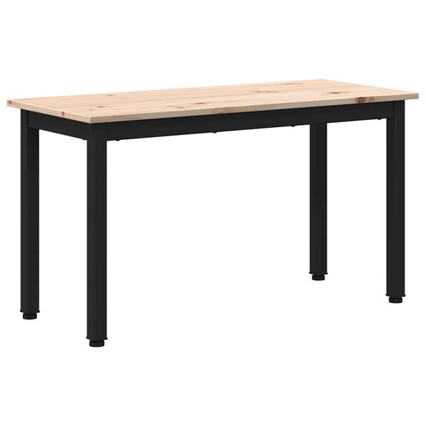 vidaXL Bank Natur 110 x 35 x 45 cm Massives Kiefernholz