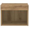 vidaXL TV-Schrankset 2 pcs Artisan-Eiche 40 x 30 x 30 cm Holzwerkstoff