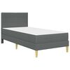 vidaXL Bettrahmen Dunkelgrau 80 x 200 cm Polyester