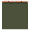 vidaXL Gartenbank Olive Gr&uuml;n 40 x 40 x 43 cm