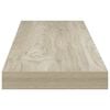 vidaXL Schweberegale 4 Stk. Eiche-Optik 80x23,5x3,8 cm MDF